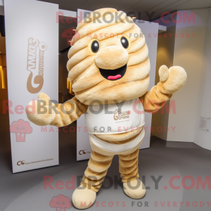 Creme croissant maskot...