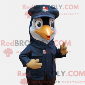 Marine specht mascotte...