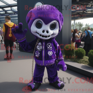 Costume mascotte de crâne...