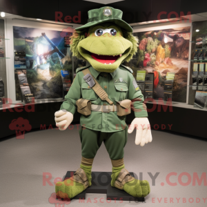Forest Green Army Soldier...