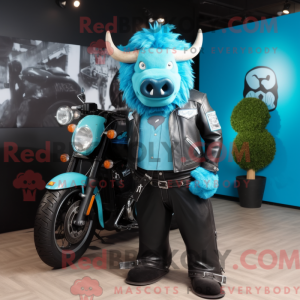 Disfraz de mascota Cyan...