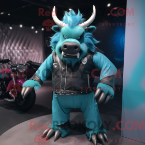 Disfraz de mascota Cyan...
