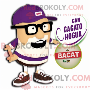 Beige Eggplant mascot...