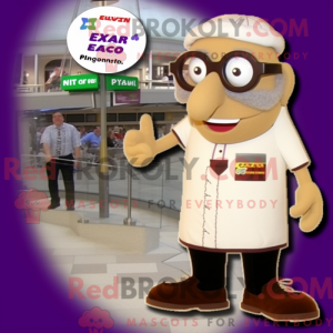 Beige Eggplant mascot...