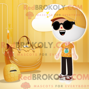 Maskottchenkostüm Gold...