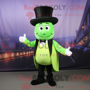 Lime Green Moussaka mascot...