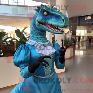 Turquoise Allosaurus...