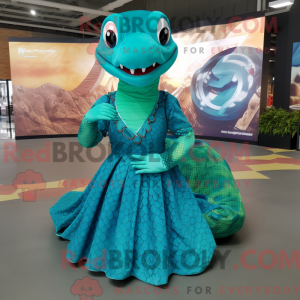 Turkis Anaconda maskot...