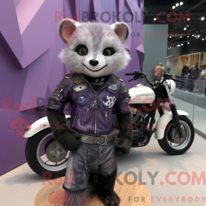 Lavender Civet mascot...