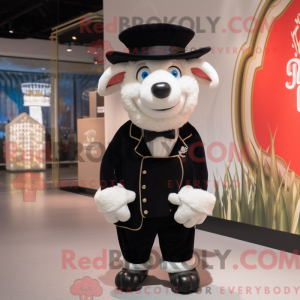 Ram-mascottekostuumkarakter...