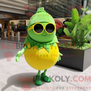 Postava maskota Green Lemon...