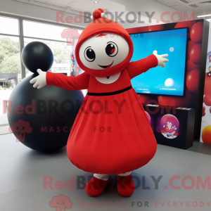 Postava maskota Red Juggle...