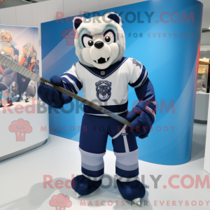 Navy Ice Hockey Stick...