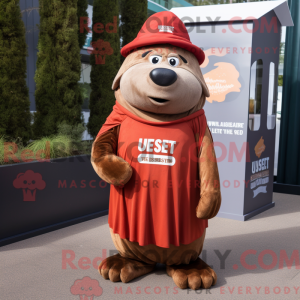 Rust Seal-mascottekostuum...