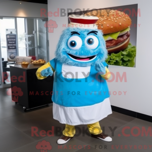 Postava maskota Sky Blue...