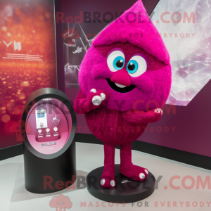 Magenta forlovelsesring...