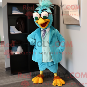 Disfraz de mascota de pollo...