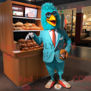 Disfraz de mascota de pollo...