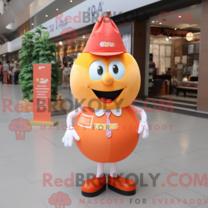 Costume de mascotte Peach...
