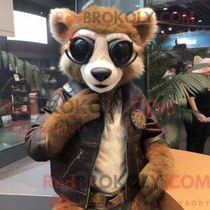 Máscara de Lemur Tan com...