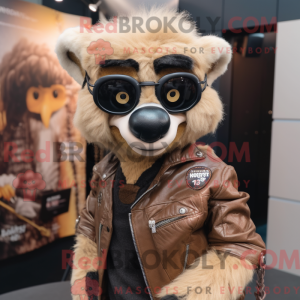 Máscara de Lemur Tan com...