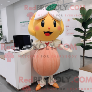 Postava maskota Peach...