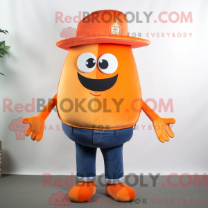 Postava maskota Orange...