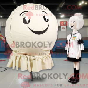 Cream Volleyball Ball...