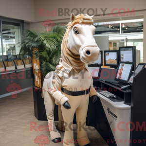 Disfraz de mascota caballo...