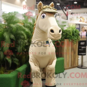 Disfraz de mascota caballo...