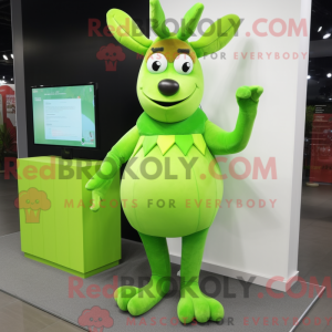 Lime Green Rendier...