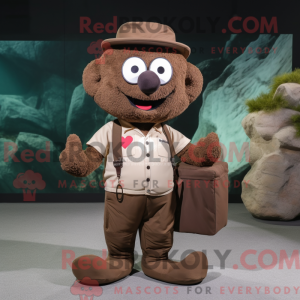 Disfraz de mascota Brown...