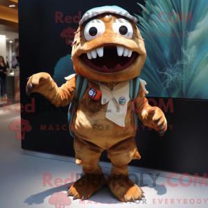 Costume mascotte de morue...