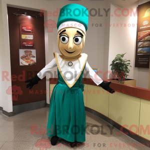 Falafel maskot kostume...