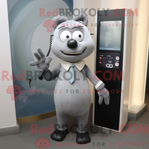 Personnage mascotte de...