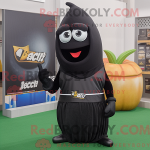 Black Zucchini mascot...