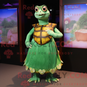 Disfraz de mascota tortuga...