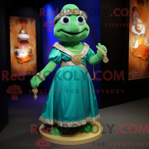 Disfraz de mascota tortuga...