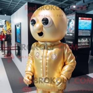 Máscara Gold Gumball...
