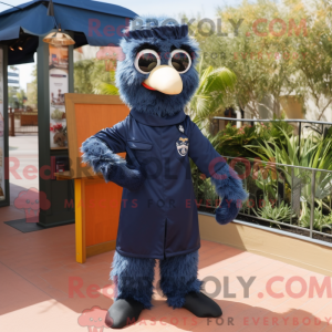 Navy struts maskot drakt...
