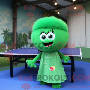 Green Ping Pong Table...