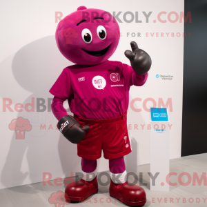 Disfraz de mascota Magenta...