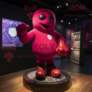 Disfraz de mascota Magenta...