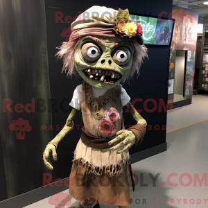 Personaggio mascotte zombie...