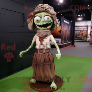 Personaggio mascotte zombie...