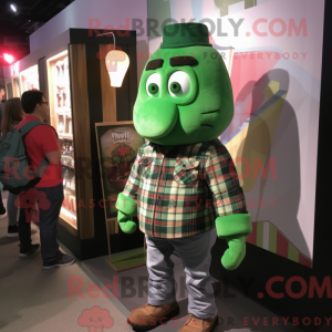 Green Grenade mascot...