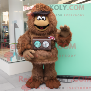 Brown But mascottekostuum...
