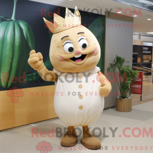 Maskotdraktfigura Tan Onion...