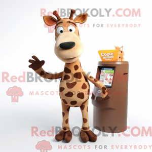 Bruine giraffe...
