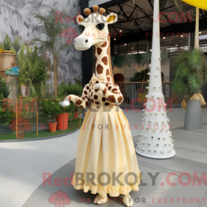 Costume mascotte de girafe...